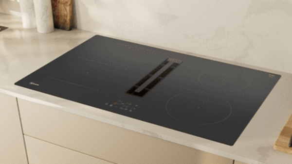 Flush mounted vented hob